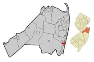 Map of power washing in Wall Township, NJ