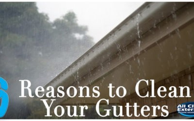 6 Reasons to Clean Your Gutters