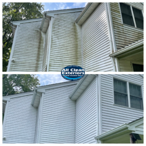 Power washing vinyl siding in Monmouth county nj