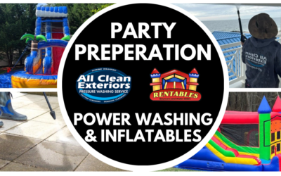 Ultimate Party Prep: Power Washing and Inflatable Rental in Monmouth County, NJ